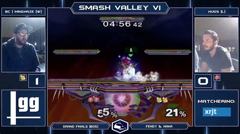 Smash Valley VI Melee Singles BC MikeHaze Fox Vs HugS Samus