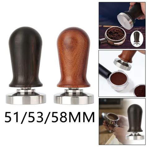 Tampons Caf En Bois Massif Espresso Barista Tools Distribution De