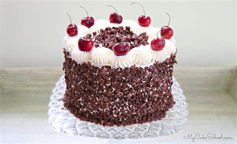 Black Forest Cake Recipe - My Cake School