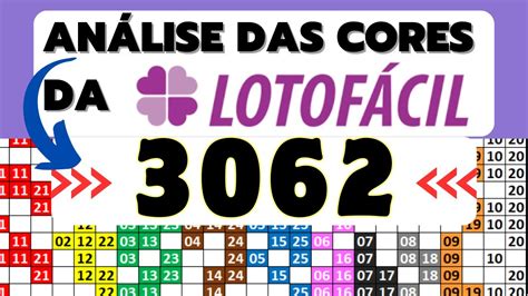 Lotof Cil An Lise Especial Tabela Das Cores Youtube