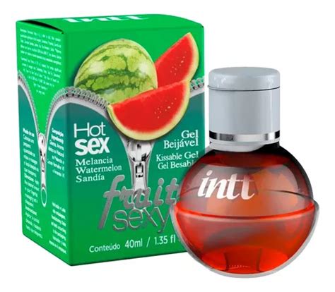 Gelzinho Para Sexo Oral Beijável Hot Esquenta Sabor Melancia Parcelamento sem juros