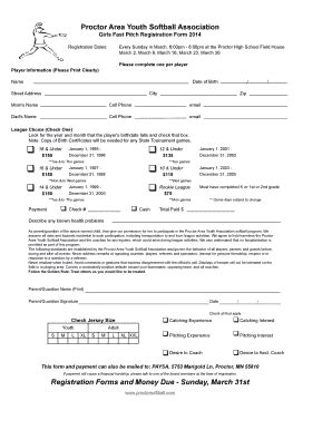 Fillable Online Registration Form Side Xlsx Squarespace Fax