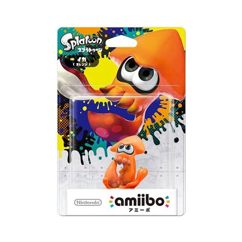 Nintendo Amiibo Inkling Yellow Splatoon