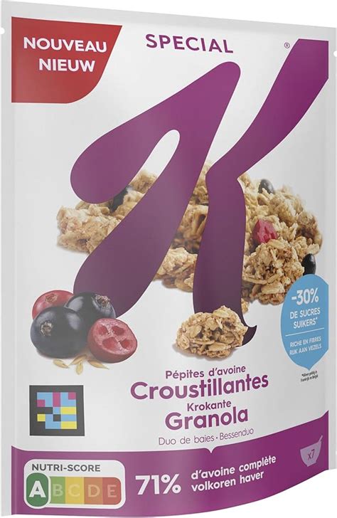 Amazon Fr C R Ales Kellogg S Nouveau P Pites D Avoine Croustillantes