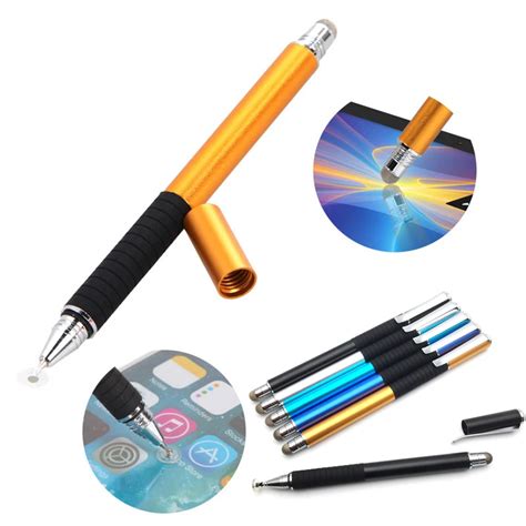 100pcs Fine Tip Touch Screen Pen Active Capacitive Fiber Stylus For