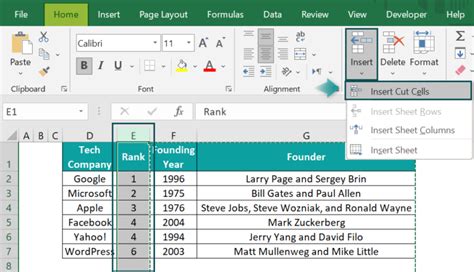 Add Column In Excel How To Add Insert Step By Step Example