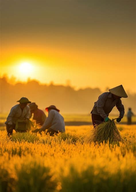 Harvest farm agriculture harvesting. AI | Free Photo - rawpixel