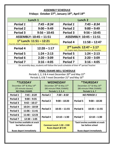 Gateway High School Bell Schedule 2024 23 Daron Emelita