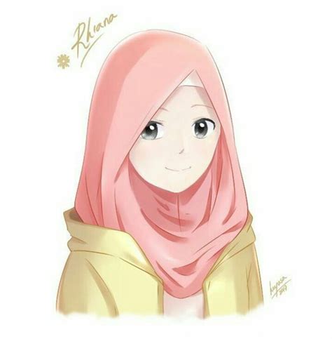 Gambar Kartun Muslimah Instagram Cute Hijab Cartoon Wallpaper Berhijab