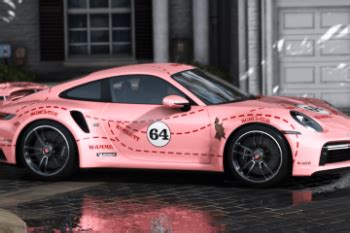 Porsche Turbo S Pink Pig Livery K Gta Mods