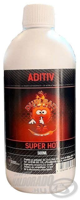 DUDI BAIT Aditiv Mister Red Super Hot 500 ml Haldorádó Webáruház
