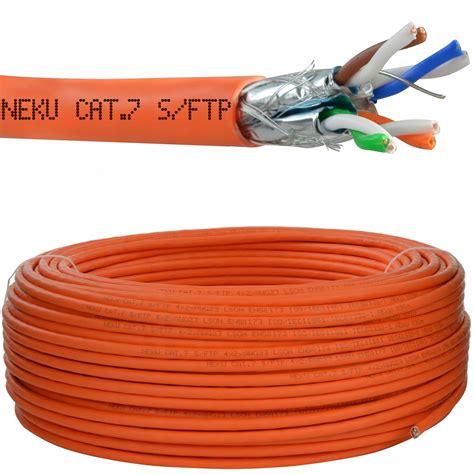 NEKU Kabel skrętka drut S FTP SFTP kat 7 LSOH 50m 01 4015 0050 Cena