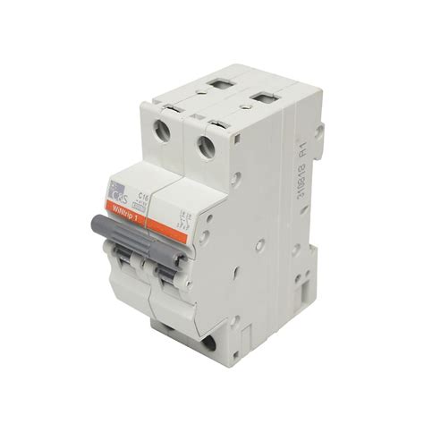 PROMELSA Interruptor termomagnético 2x16A 6kA 240 415V tipo C DIN