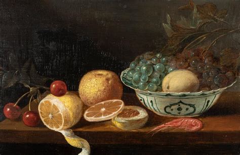 Sold Price ATTRIBUE A JACOB VAN ES 1596 1666 Nature Morte Aux Fruits