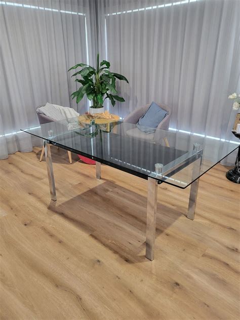 Beautiful Glass Dining Table Ebay