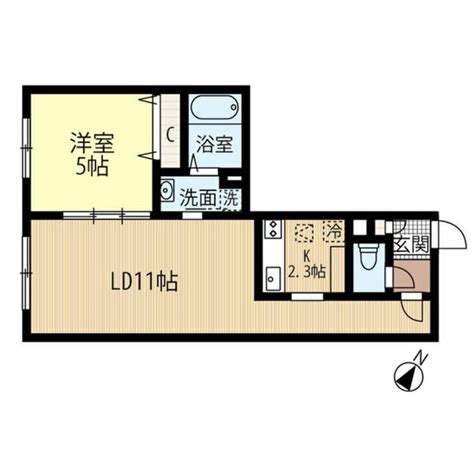 函館本線 発寒中央駅 地上4階建て 築5年 北海道札幌市西区発寒四条3 54万円／1ldk 洋5 Ld11k23／378㎡｜賃貸