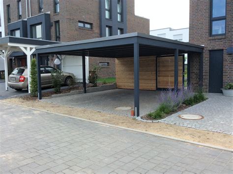 Doppelcarport Modern Carporthaus