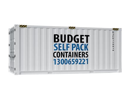 Interstate Removalists Perth - Budget Self Pack Containers