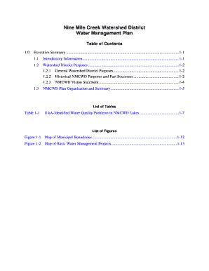 Fillable Online Ninemilecreek Nine Mile Creek Watershed District Water