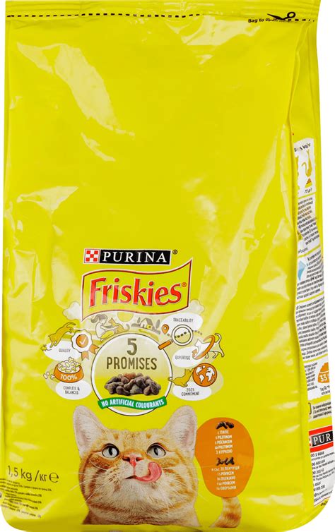 PURINA Friskies Granule za mačke piletina 1500 g povoljna online