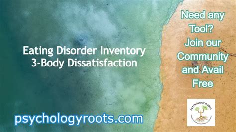 Eating Disorder Inventory 3 Body Dissatisfaction Psychology Roots