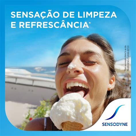 Pasta De Dente Para Sensibilidade Nos Dentes Sensodyne Limpeza Profunda