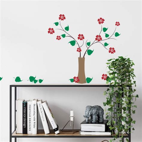 Adesivo Murale Set Di Fiori Wall Art It