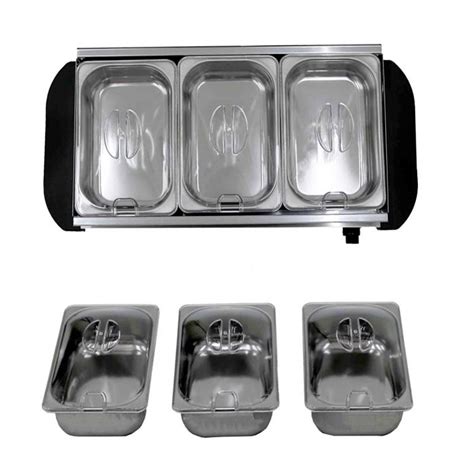 Stainless Steel 3 Tray Buffet Food Warmer Pemanas Makanan Shopee Malaysia