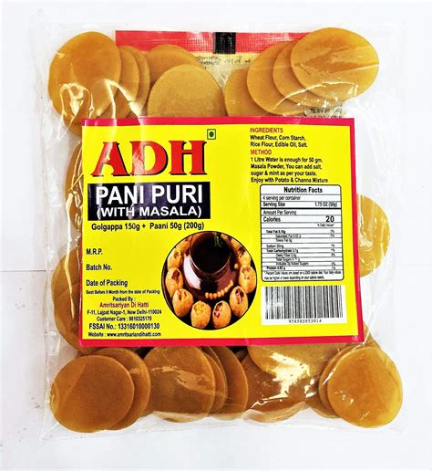 BizWiz Ready To Fry Dry GolGappa Pani Puri Papad Panipuri 60 OFF