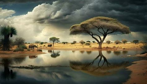 Safari Landscape Stock Photos, Images and Backgrounds for Free Download