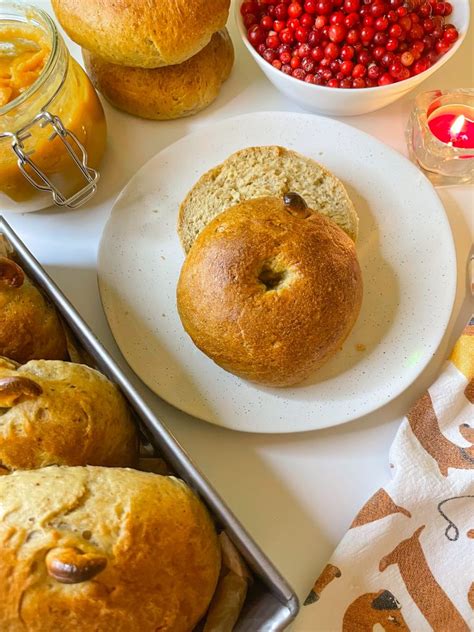 Homemade Pumpkin Bagels Baking Recipes To Learn This Autumn One Happy Avo