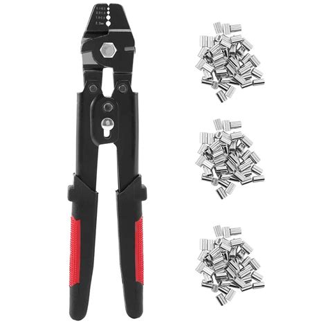 Wire Rope Crimping Tool Wire Rope Swager Crimpers Fishing Plier With