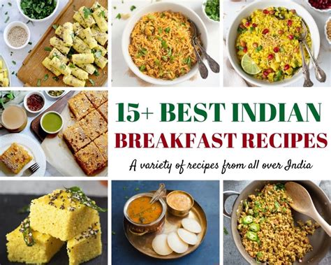 15+ Best Indian Breakfast Recipes - Piping Pot Curry