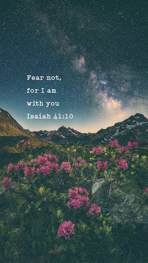 Isaiah 41:10 Bible Verse Wallpaper