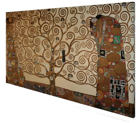 Toile Gustav Klimt L Arbre De Vie X Cm