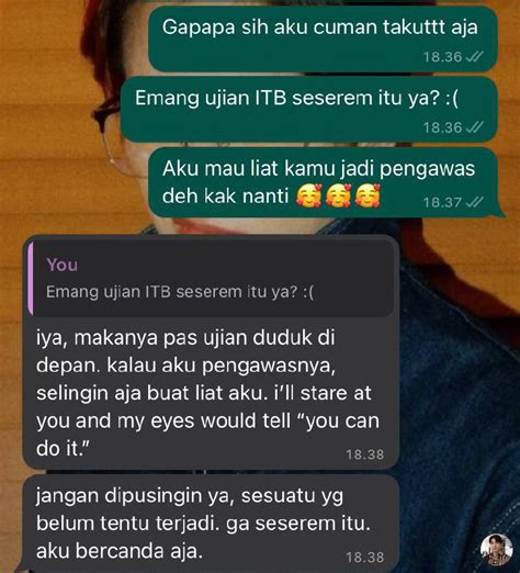 Itbfess On Twitter Emang Boleh Se Bucin Ini Ya Kalau Ujian Di