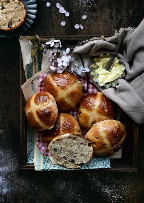 Sourdough Hot Cross Buns Supergolden Bakes