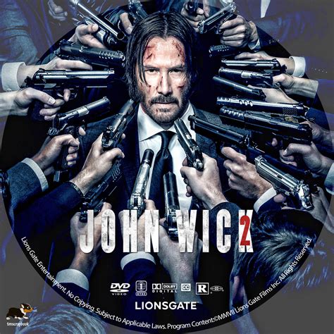 John Wick Chapter 2 2017 R1 Label | DVD Covers | Cover Century | Over 1