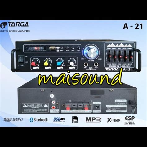 Jual Trend Power Amplifier Targa A21 Ampli Targa A 21 Original