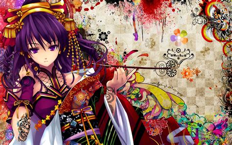 Nice HD Wallpapers: Anime: Geisha HD Wallpapers