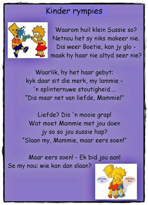 Afrikaanse Gedigte Oor Emosies Gedigte En Rympies Afrikaans Is Images