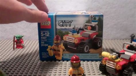 LEGO 4427 Review City Fire ATV YouTube