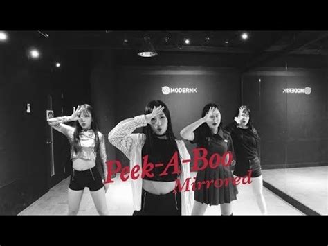 Red Velvet 레드벨벳 Peek A Boo 피카부 안무영상 거울모드 DANCECOVER MIRRORED