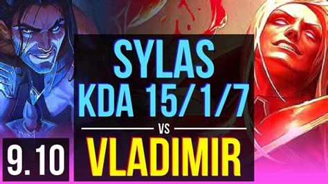 Sylas Vs Vladimir Mid Kda 1517 2 Early Solo Kills Legendary