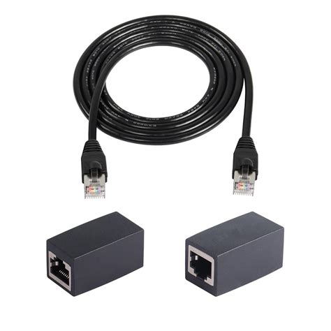 Buy CERRXIAN RJ50 Coupler & 3m RJ50 10P10C Male to Male Cable Online at ...