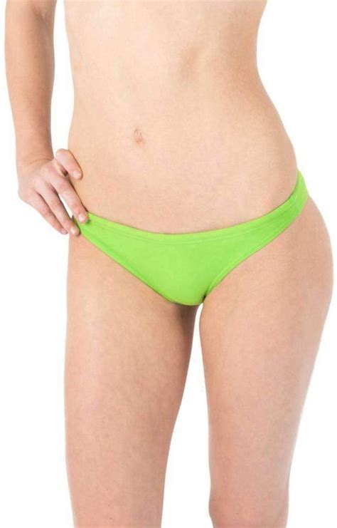 Arena Bikini Arena Real Brief Leaf Yellow Xxs Bol