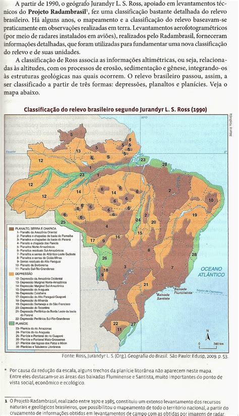 Espaço Geográfico ESTUDO DIRIGIDO ESTRUTURA GEOLÓGICA E RELEVO DO BRASIL