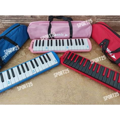 Jual Pianika Alat Musik Tiup Speeds ORIGINAL Biru Shopee Indonesia