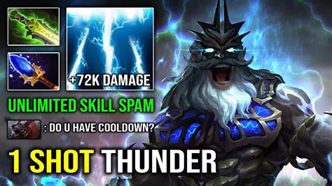 Shot Thunder God K Total Damage Zeus Unlimited Skill Spam Ez