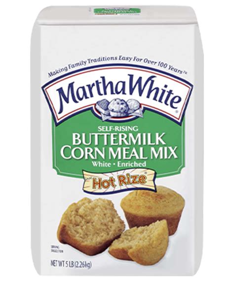 Buttermilk Self Rising Enriched White Corn Meal Mix Martha White®